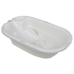 EuroBath 2-Stage Baby Bath Tub, White - Large, Long Lasting Baby Essentials, Must-Have Baby Bathtub, Newborn Essentials, Infant Bathtub & Baby Care Products for Registry