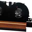 Fan for Lenovo Yoga C740-15IML Dual Cooling Fan Plus Heatsink 5H40S19962