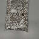 White Beige Floral Lace Table Runner Dresser Scarf 108 inches Long for Kitchen Dining Coffee Table Parties Wedding Home Decor (White, 16” x 108”)