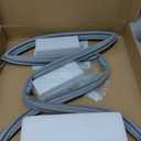 2PCS W10830274 Refrigerator French Door Gasket Compatible with whirlpool maytag kitchen aid jenn, Replace W10294127, W10443273, AP6027236, PD00039746 Refrigerator Door Seal, 32.09" x 16.93"