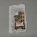 ZHONGWEI Clear Phone Case Compatible with iPhone 11 with American Flag-Art cc124 - Sleek Protection with Style and Durability for Any Smartphone Model.