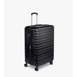 Amazon Basics 30" Hardside Large Checked Luggage, Hardshell Suitcase With Wheels, Expandable For Up to 15% More Space, With Scratch-Resistant Surface, Four Multi-directional Wheels, Black