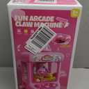 Marlrin Claw Machine for Kids, Mini Vending Machine Girls Unicorn Toys, Candy Grabber Prize Dispenser with Sound & 20 Mini Plush Toys, Electronic Arcade Game Indoor Toy for Home Party Birthday Gifts