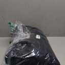 Cozy Bliss Faux Fur Throw Blanket for Couch, Cozy Warm Plush Striped Blanket for Sofa Bedroom Living Room, 50 * 60 Inches Black