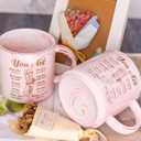 Religious Graduation Gifts for Her Women Daughter Sister Bestie - Cute Class of 2026 Mug - Novelty Senior Night Birthday Christian Christmas Gits for College Master Phd 2026