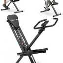 seanleecore 2-in-1 Stair Stepper & Space Walker for Home Gym Exercise, Foldable, Quiet Low-Impact Workout Equipment with High-Strength Resistance