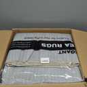 Tortania Area Rug Living Room Rugs - 9x12 Washable Boho Rug Vintage Oriental Distressed Farmhouse Large Thin Indoor Carpet for Living Room Bedroom Under Dining Table Home Office - Aqua Multi