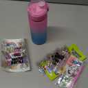 Dan&Darci Decorate Your Own Glow-in-the-Dark Water Bottle Kit for Girls - Easter Gifts for Girl Ages 4-6 5-7 6-8 - 4 5 6 7 8 Year Old Birthday Gift Ideas - Arts and Crafts for Kids Age 6-8