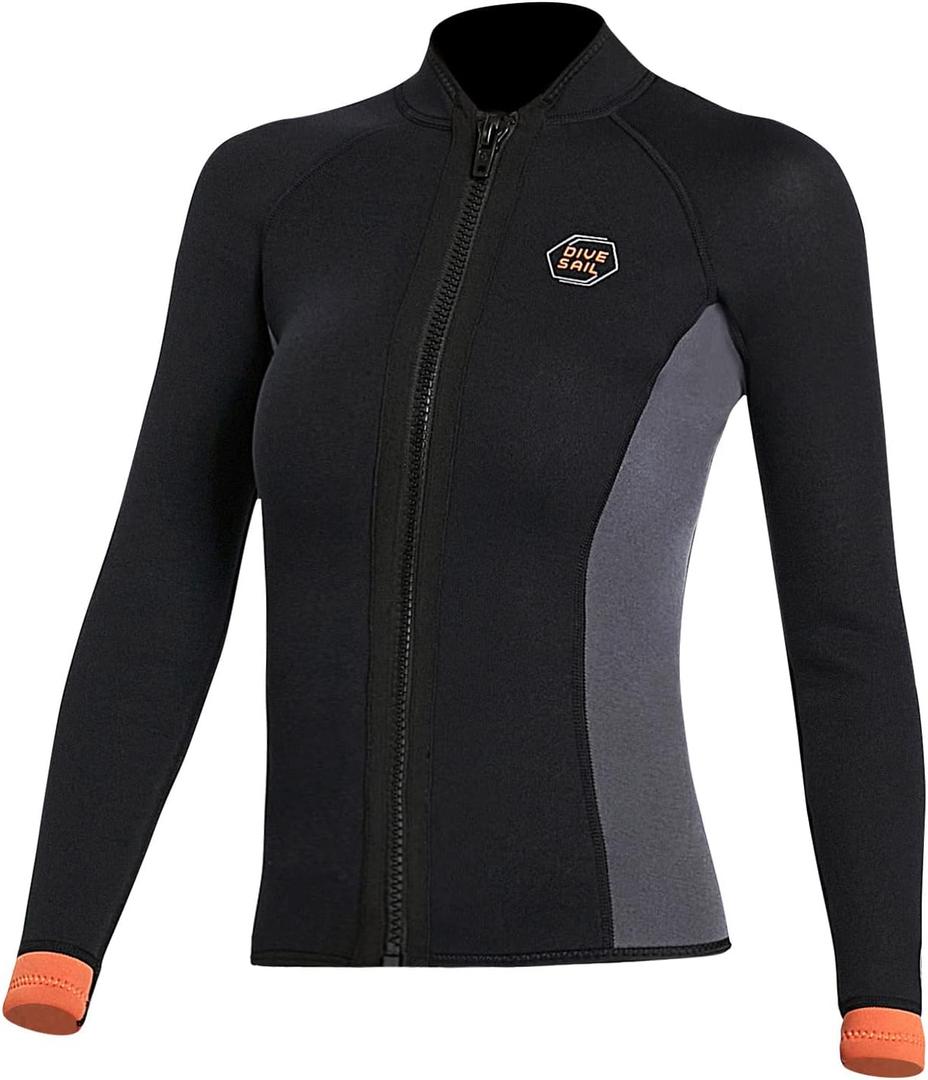 Wetsuit Pants Wetsuit Tops 3mm Neoprene Tops Pants Men and Women Surfing Pants Jacket Keep Warm for Diving Surfing Swimming Snorkeling Scuba Kayaking Pants (X-Large)