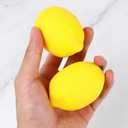 MAQUITA 25 Artificial Lemons Artificial Fruits Fake Lemons Lifelike Lemonade Simulation Party Kitchen Table Summer Decorations Vase Filler Photographic Props