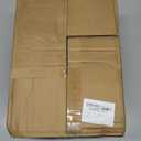 Porcelain Coffee Mugs Set of 6 - White and Gold with Gold Handle, 12 Oz Luxury Cup Set, Dishwasher Safe, Elegant Gift