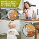 Corner Protectors for Baby (12 Pack) - Patented - New & Improved Edge Protector for Baby Transparent Corner Protectors - Baby Safety Products to Baby Proof Corners and Edges