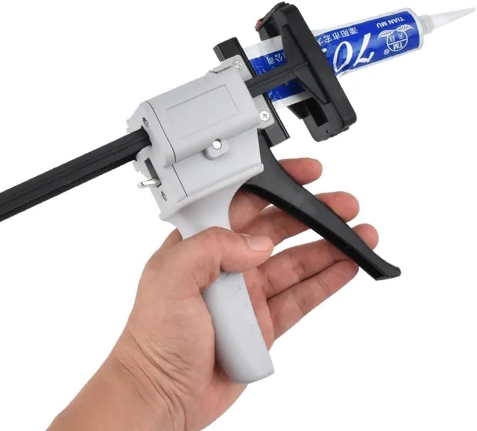 Toothpaste Tube Squeezing Machine Dispenser - 704 Silicone Manual Glue Gun for Aluminum Tube - Universal Extruder Labor-saving Tool