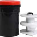 Universal Compact Developing Tank 2 Spiral Reel for Processing 120 135 126 127 B/W Film Camera Film Processing Equipment