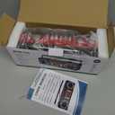 Retro 80's Cassette Player Recorder with AM/FM/SW Radio, Bluetooth Boombox, USB, Built-in MIC for Voice Recording, RGB Colorful Lights, Headphone Jack, AC or Battery Powered