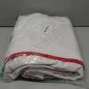 Deerhoo Christmas Area Rug for Bedroom 3 x 5 Feet, Low Pile Red Chirstmas Tree Carpet for Living Room, Non-Slip Throw Rugs for Bedroom Floor Carpets for Fireplace Playroom Home Decor