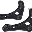 IRONTREE 2Pcs Front Left & Right Lower Control Arm K621576 K621577 and Ball Joint Assembly Compatible with Nissan Versa 2012-2019 & Versa Note 2014-2019 & Micra 2015-2019