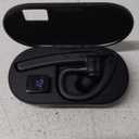 Bluetooth Headset V5.3, Wireless Bluetooth Earpiece with 600mAh Charging Case, 110H Playtime, Hands Free Headset for Cell Phone and Computer with Built-in Microphone for Work Trucker Office