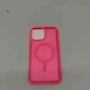 SUPFINE Magnetic for iPhone 13 Pro Max Case (Compatible with MagSafe) (Military Grade Drop Protection) Slim Translucent Matte Shockproof with Anti-Fingerprint Phone Case, Hot Pink