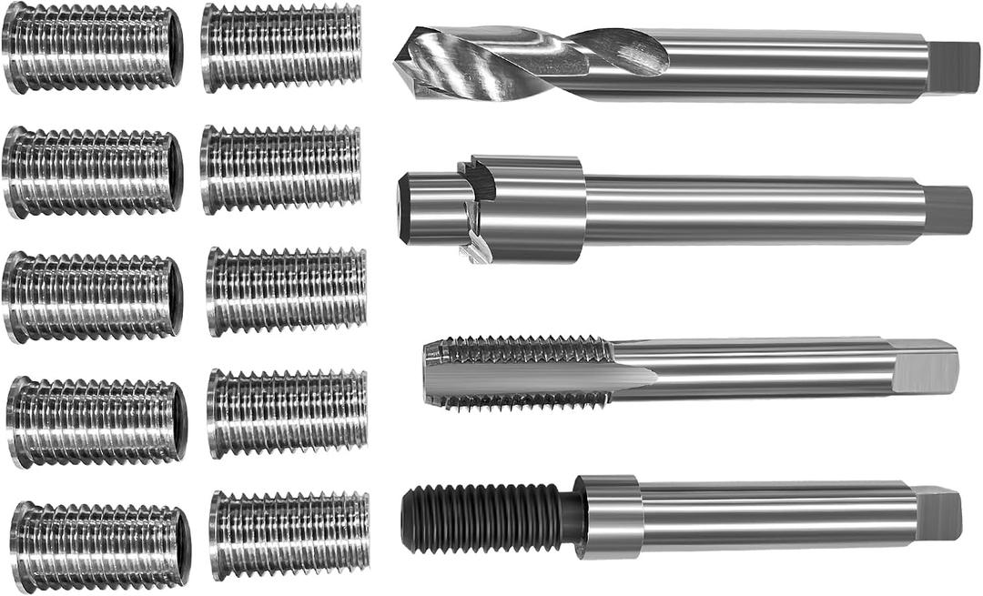M12*1.75 Metric Thread Repair kit,10 24.5MM Stainless Steel Inserts