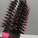 Hair Dryer Brush Blow Dryer Brush in One, Upgraded 4 in 1 Hair Dryer and Styler Volumizer with Negative Ion Anti-frizz Ceramic Titanium Barrel Hot Air Hair Straightener Brush