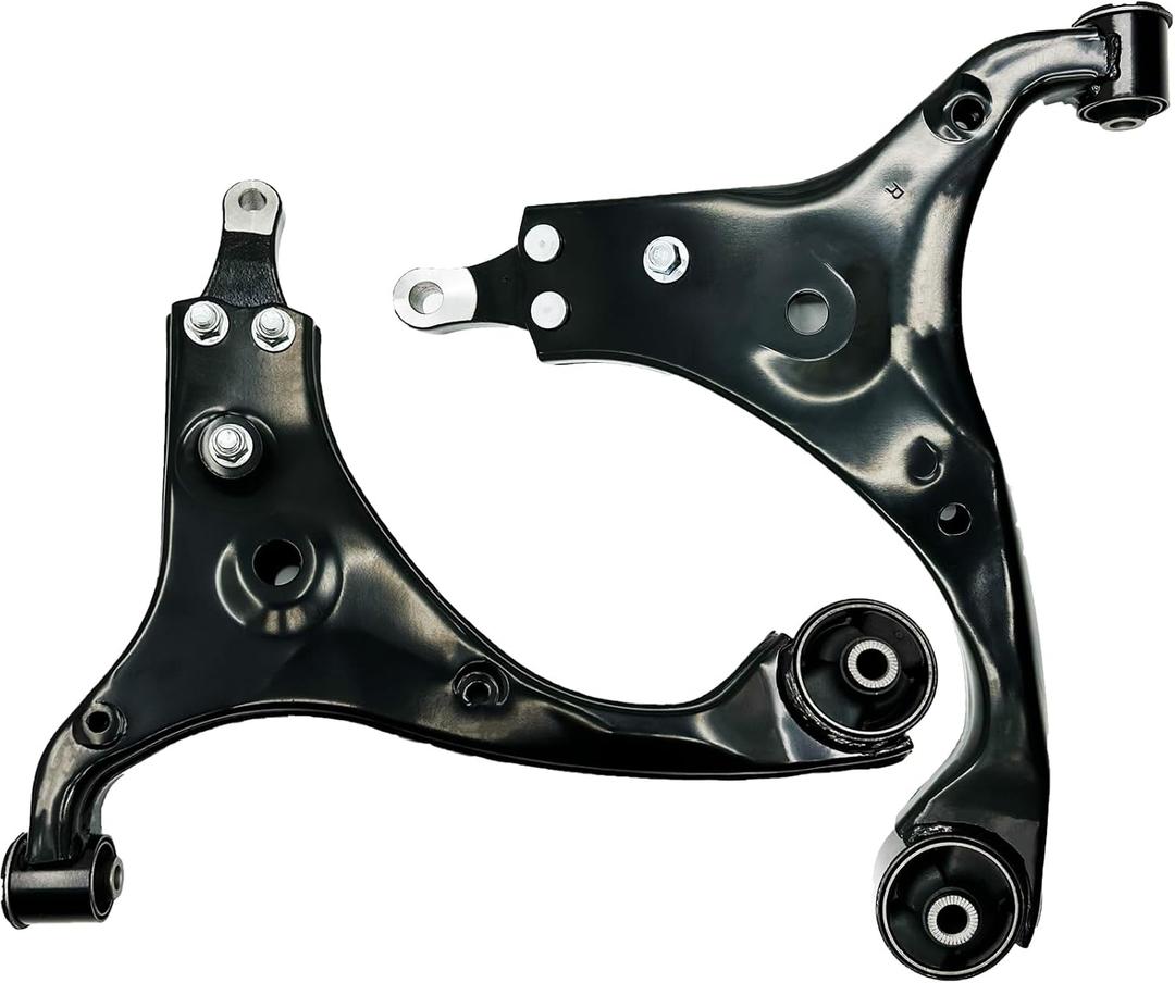 2Pcs K641580 K641581 Front Lower Control Arm with Ball Joint Set Compatible with 2007-2010 Hyundai Elantra