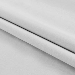 Joydeco 100% Blackout Curtains for Bedroom Living Room 52" x 108"  inches Long - 2 Panels Set Burg White Curtains Drapes Room Darkening Black Out for Bedroom Windows, Back tab Rod Pocket