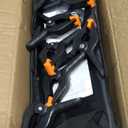 Backdrop Stand 10x7.5ft (WxH), Photo Back Drop Stand for Party, Heavy Duty Background Stand Kit with 6 Clamps and 2 Sandbags