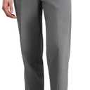 Haggar Men's Iron Free Premium Khaki Classic Fit Flat Front Expandable Waist Casual Pant (Regular and Big & Tall Sizes, 44Wx 29 L)