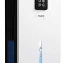 Dehumidifier, Dehumidifiers for Home, 98 OZ Water Tank, (1000 sq.ft) Quiet Dehumidifier for Basement Bathroom Bedroom with Humidity Display, Auto Shut Off, Relaxing 7 Color Ambient Light(White)