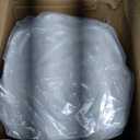 Novilla Foldable Mattress, Single Size Comfort Foam Trifold Mattress with Cloud Design Cover, 4 Inch Folding Mattress for Back Pain Relief, Suitable for Camping, RV Travel, 75"x25"x4" (White)