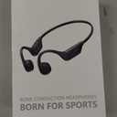 Bone Conduction Headphones,Open Ear Headphones Bluetooth5.4 with Mic,Wireless Headphones 10H Playtime, Waterproof Sport Headphone Suitable for Running,Cycling, Outdoor Sports Black