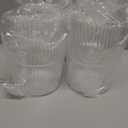 Hioasis 24pcs Clear Plastic Tumblers - 18oz Reusable Cups, BPA-Free & Dishwasher Safe for Beer, Iced Coffee, Juice, and Cold Drink