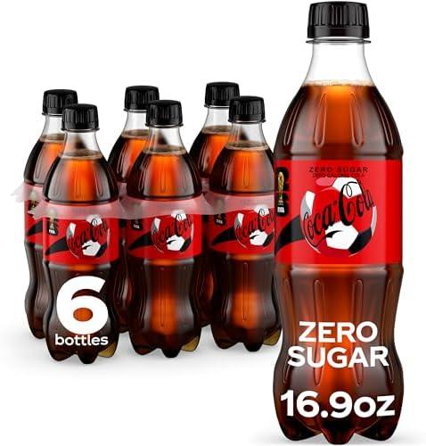 Coke Zero Sugar Diet Soda Soft Drink, 16.9 fl oz, 18 Pack, By FEB 02 2026