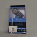 Unlocked Mini Cell Phone, Dual SIM Standby Large Buttons Bluetooth Music Player Low Radiation 2G Mobile Phone for Seniors Elderly & Students (Blue)