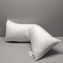 MIULEE 14x36 Inch Throw Pillow Insert Premium Throw Pillow Virgin Microfiber Stuffer Rectangle Pillow for Sofa Bed Couch