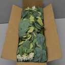 Giegxin 180 Pcs 3 Kinds Mixed Artificial Eucalyptus Leaves Stems Bulk Silver Dollar Leaves Picks Dried Eucalyptus Bundle Faux Spray for Wedding Vase Bouquet Floral Arrangement (Green)