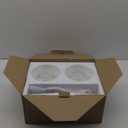 PERMO 2 Lights Sconce Industrial Wall Sconce Lighting with Ribbed Globe Glass Lampshade Vintage Double Sconce Hardwired Wall Sconce with Switch (Black)