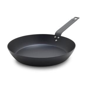 GreenPan x Bobby Flay 12" Carbon Steel Frying Pan Skillet, Pre-Seasoned Ready to Use, Nontoxic, PFAS-Free, Induction Compatible, High Heat & Oven Safe Durable Cookware, Cast Iron Alternative