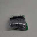 ELLEVEN Stretchy Mini Jean Skirt for Women,Low Waist Denim Skirts with Pockets, Black, XS