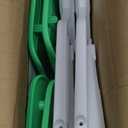 Adjustable Kid Chairs Indoor 3 Level Adjustable Suitable for Children Age 2-6. Maximum Load-Bearing 220LBS Suitable for Family Classroom and Nursery Child Seat Set (2-Pack-Green)