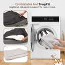 Orthopedic Crate Dog Bed - Waterproof PU Dual-Surface Pet Bed, Comfort Dogs Couch Sofa with Washable Removable Cover, Small Size for Dogs & Crate Use,24.8''