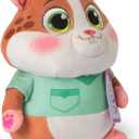Vida The Vet, Popcorn Talking Plush Toy, 9-Inch Tall Electronic Stuffed Animal with Soft Fur, Music & Phrases Kids Toys for Girls & Boys Ages 3 and up