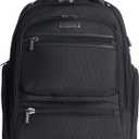 Kenneth Cole Reaction ProTec Travel Business Backpack 17" Laptop Computer TSA Checkpoint-Friendly Bookbag With USB Port, Black