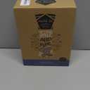 Home EC Premium Stainless Steel Sea Salt and Pepper Grinder Set of 2 - Adjustable Ceramic - Tall Glass Salt and Pepper Shakers - Kitchen Spice Mill W/Funnel & EBook