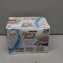 Purina Fancy Feast Grilled Wet Cat Food Seafood Collection in Wet Cat Food Variety Pack - (Pack of 24) 3 oz. Cans, BBD: Nov 2027