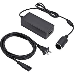 12V 5A Power Adapter Converter for Coleman Electric Cooler 5232D640T Thermoelectric Cooler 120 Volts to 12V DC Car Auto Boat RV Cigarette Lighter Plug Socket Power Supply Cord PS
