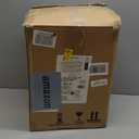 Amazon Basics Smudge Resistant Small Rectangular Trash Can With Soft-Close Foot Pedal, Brushed Stainless Steel, 12 Liter/3.1 Gallon, Satin Nickel Finish, 11.3"L x 9.9"W x 15.1"H