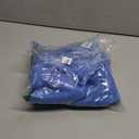 Zenlonr Women's Fall Sweaters 2025 Casual Long Batwing Sleeve Loose Off Shoulder Knit Pullovers Jumper Tops (Medium, Brilliant Blue)