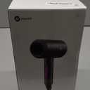 Slopehill Professional Ionic Hair Dryer, Powerful 1800W Fast Drying Low Noise Blow Dryer with 2 Concentrator Nozzle 1 Diffuser Attachments for Home Salon Travel (Black)